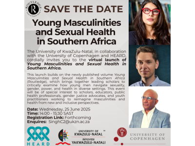 Exploring Young Masculinities and Sexual Health in Southern Africa: A Groundbreaking New Book by Routledge
